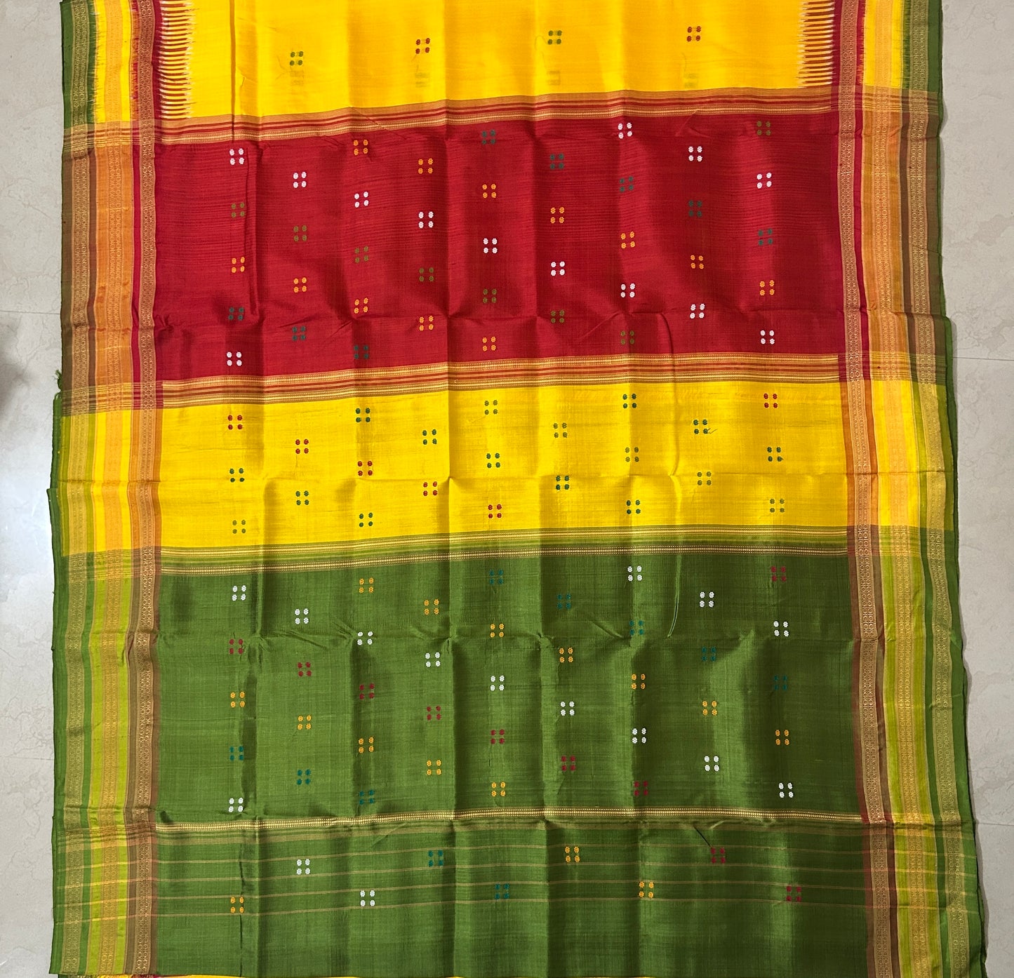 Odisha Handloom sanapatna nuapatna ikat silk pure khandua kathifera saree for wedding