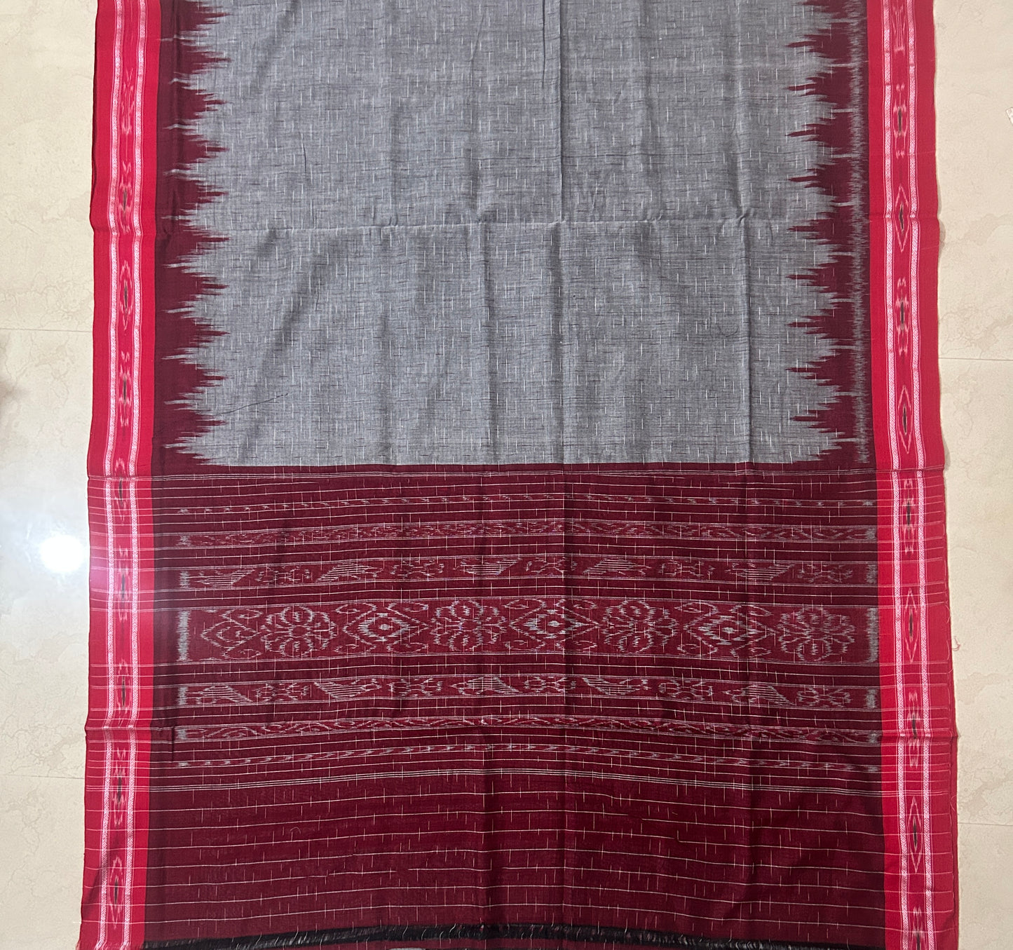 Odisha Handloom maniabandha jharana pure cotton Saree for casula wear