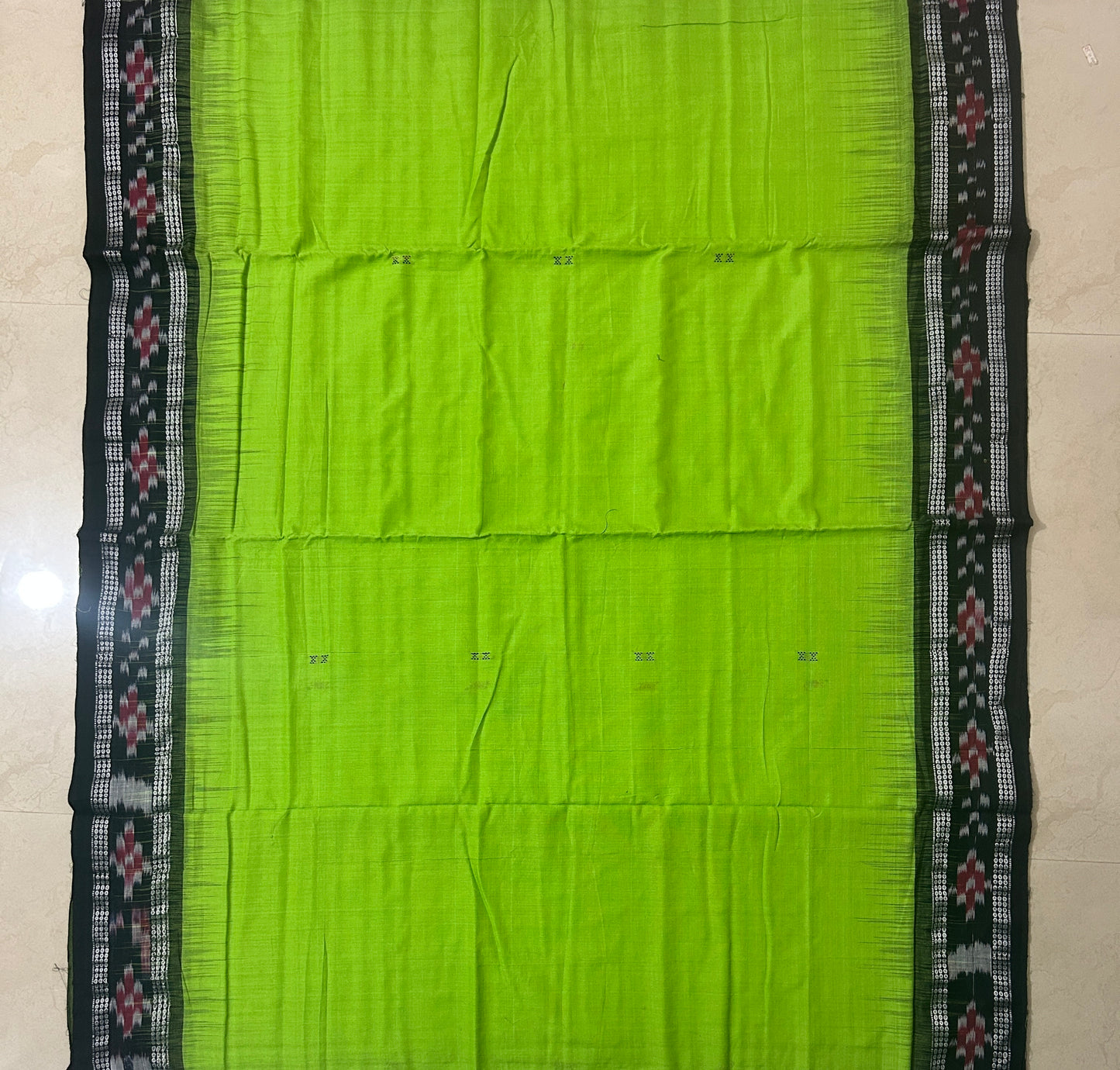 Odisha handloom plain Low budget maniabandha cotton saree to shop for gifting