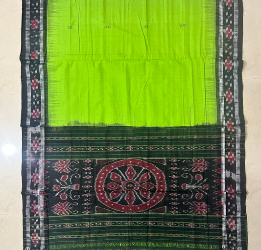 Odisha handloom plain Low budget maniabandha cotton saree to shop for gifting