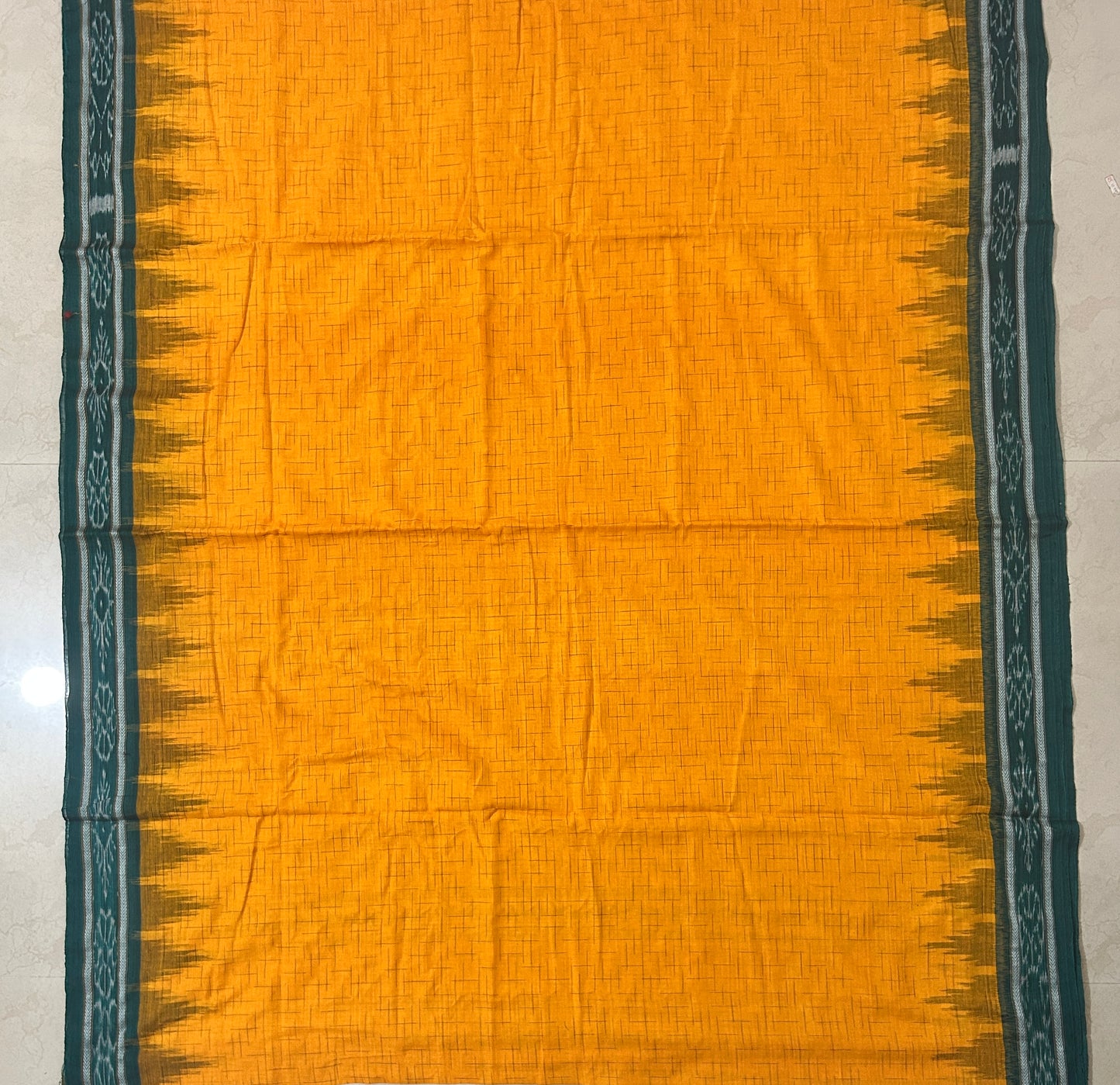 Odisha Handloom Ikkat cotton nuapatna design Jharana Saree for Daily Use