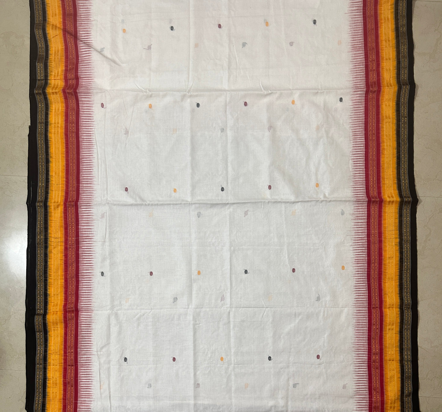 Odisha Handloom Pure cotton Nuapatna Kathifera design Ikat Cotton Saree