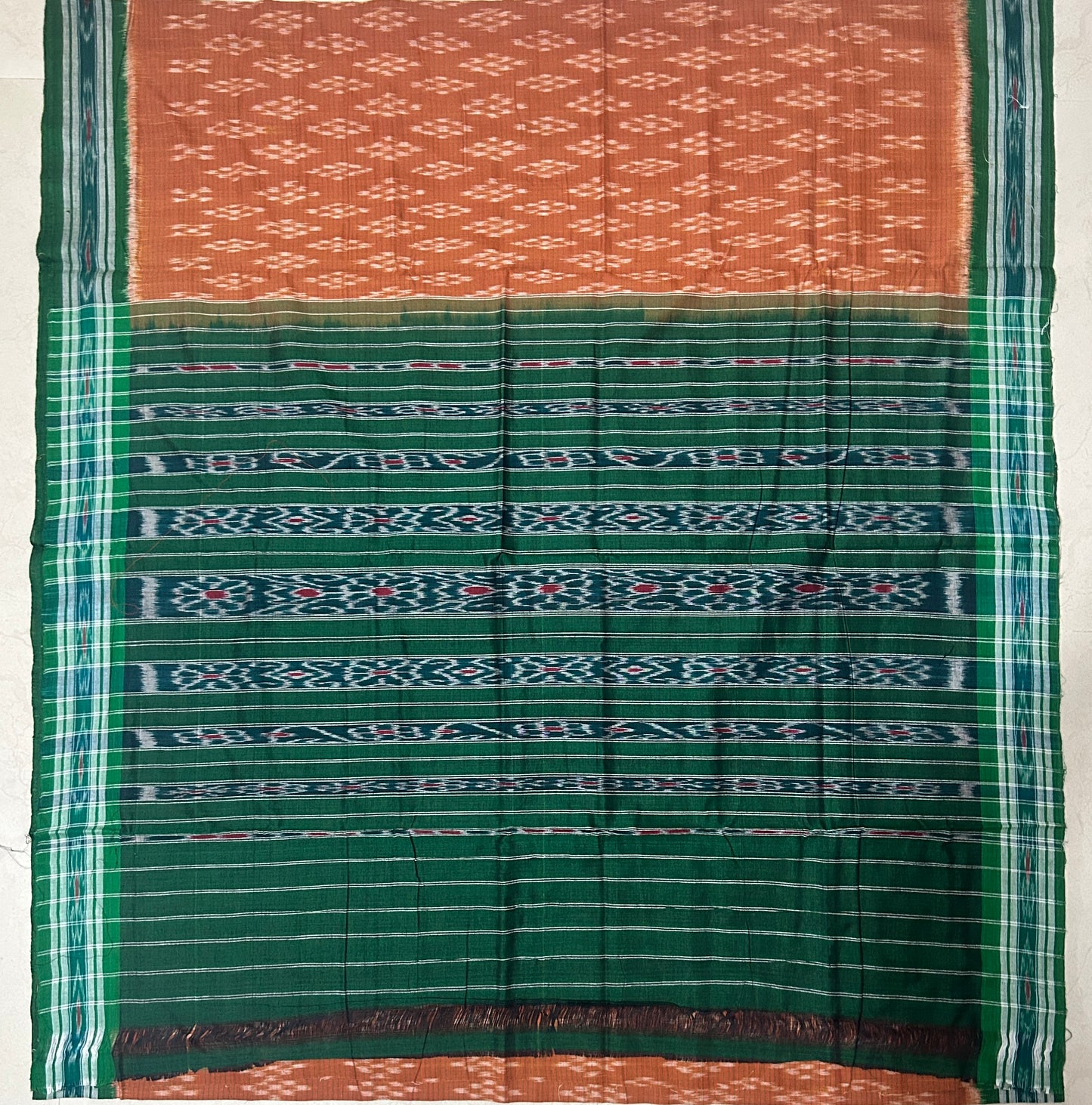 Odisha handloom maniabandha collection bandha cotton saree
