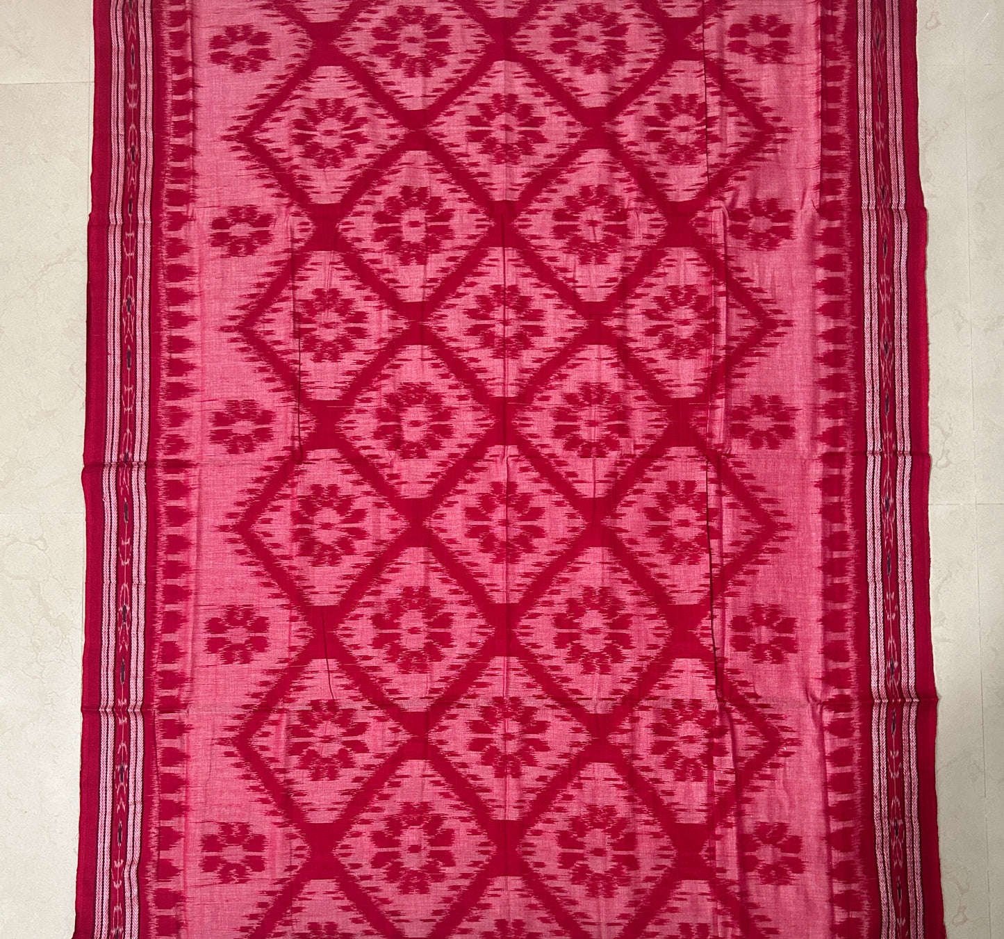 Maniabandha Saree : Ikat Cotton World Famous bandha saree from Odisha handloom