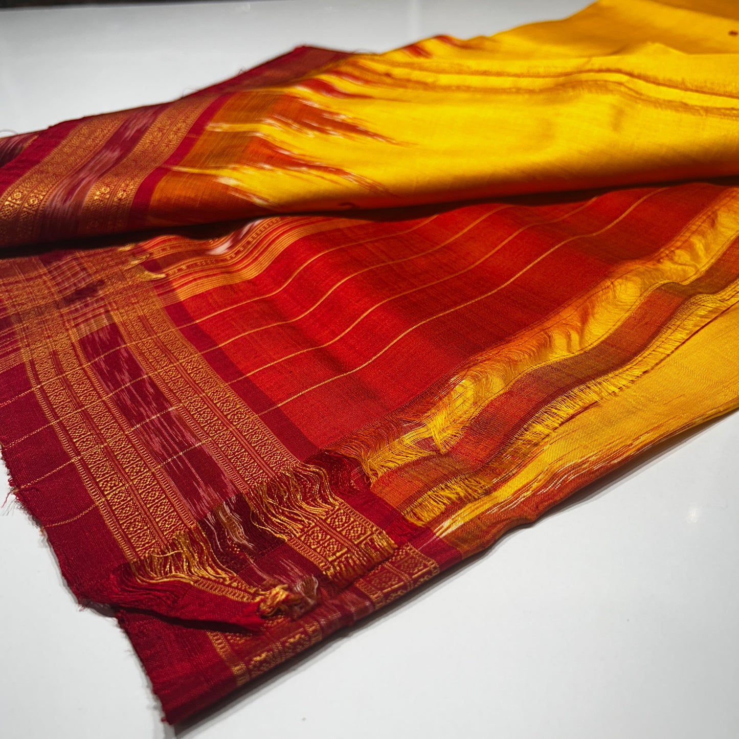 Odisha Nuapatna Pure mulberry Handloom Silk Saree for Women for Party wear