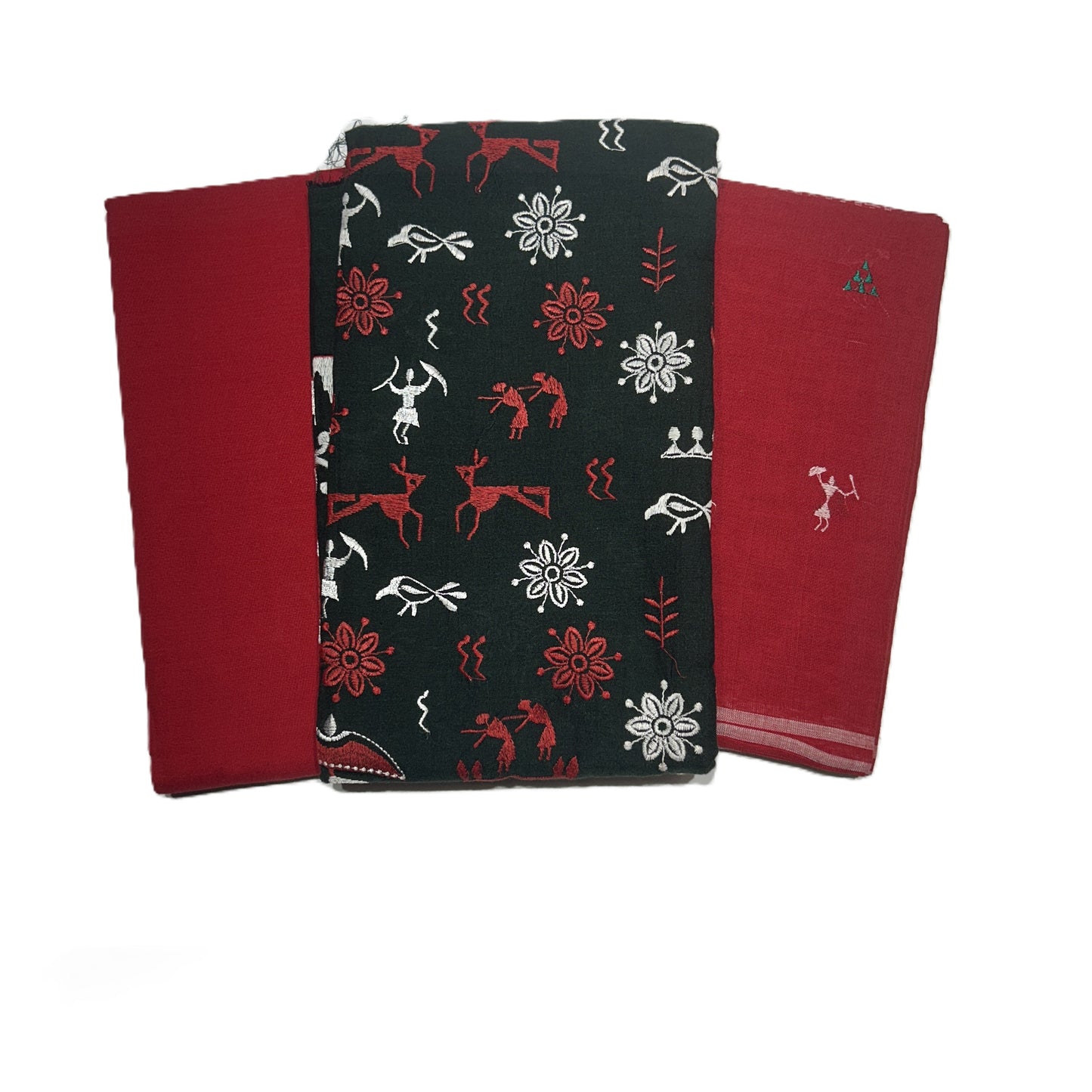 Odisha Handloom Sambalpuri Pasapalli Design handwoven ikat cotton dress set