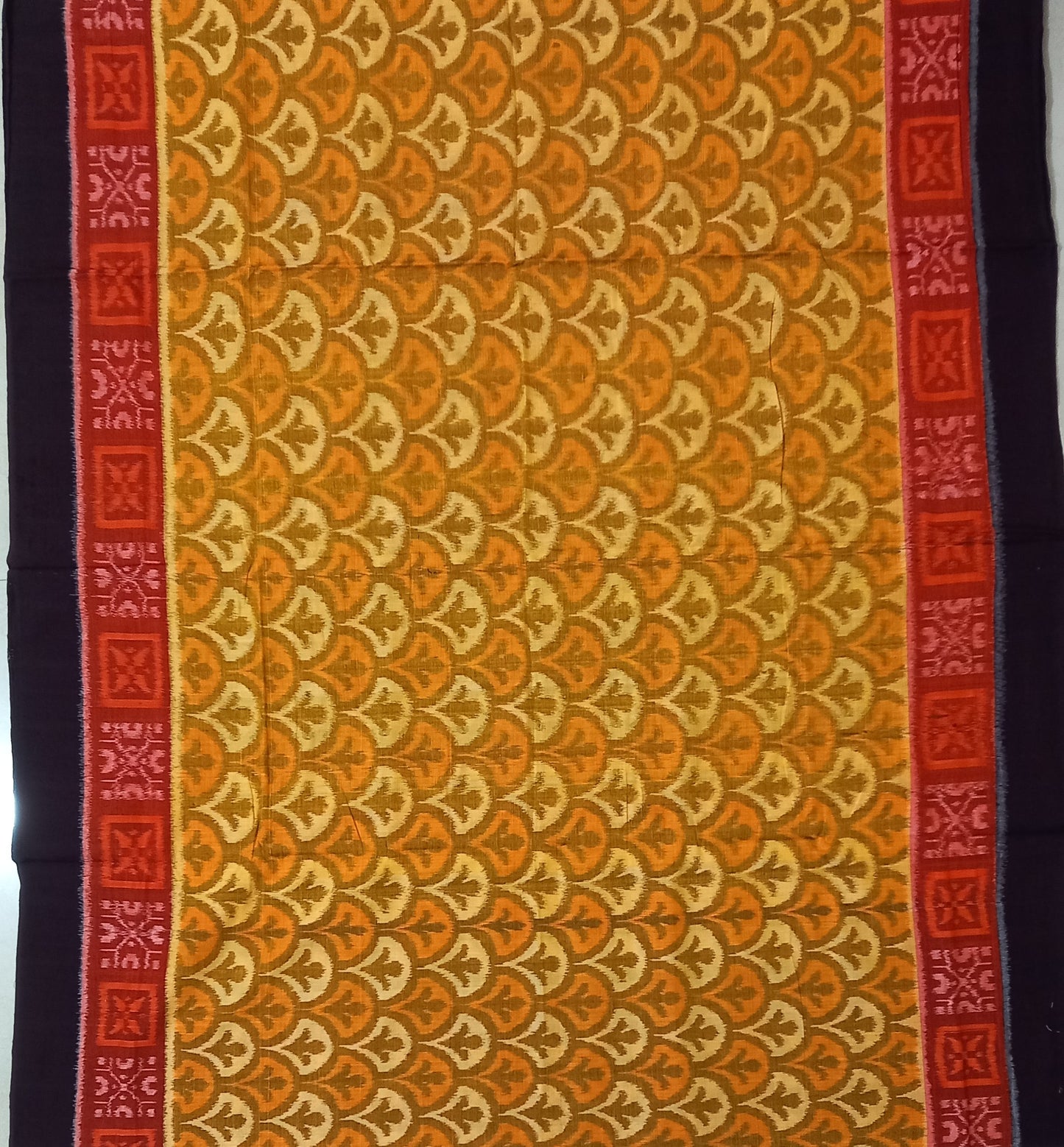 Odisha handloom Sambalpuri Sustainable Style Pure Cotton Saree