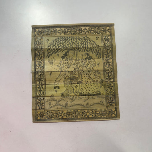 Odisha handicraft Nayak Patna Puri Famous Palm Leaf Engraved Unique art piece