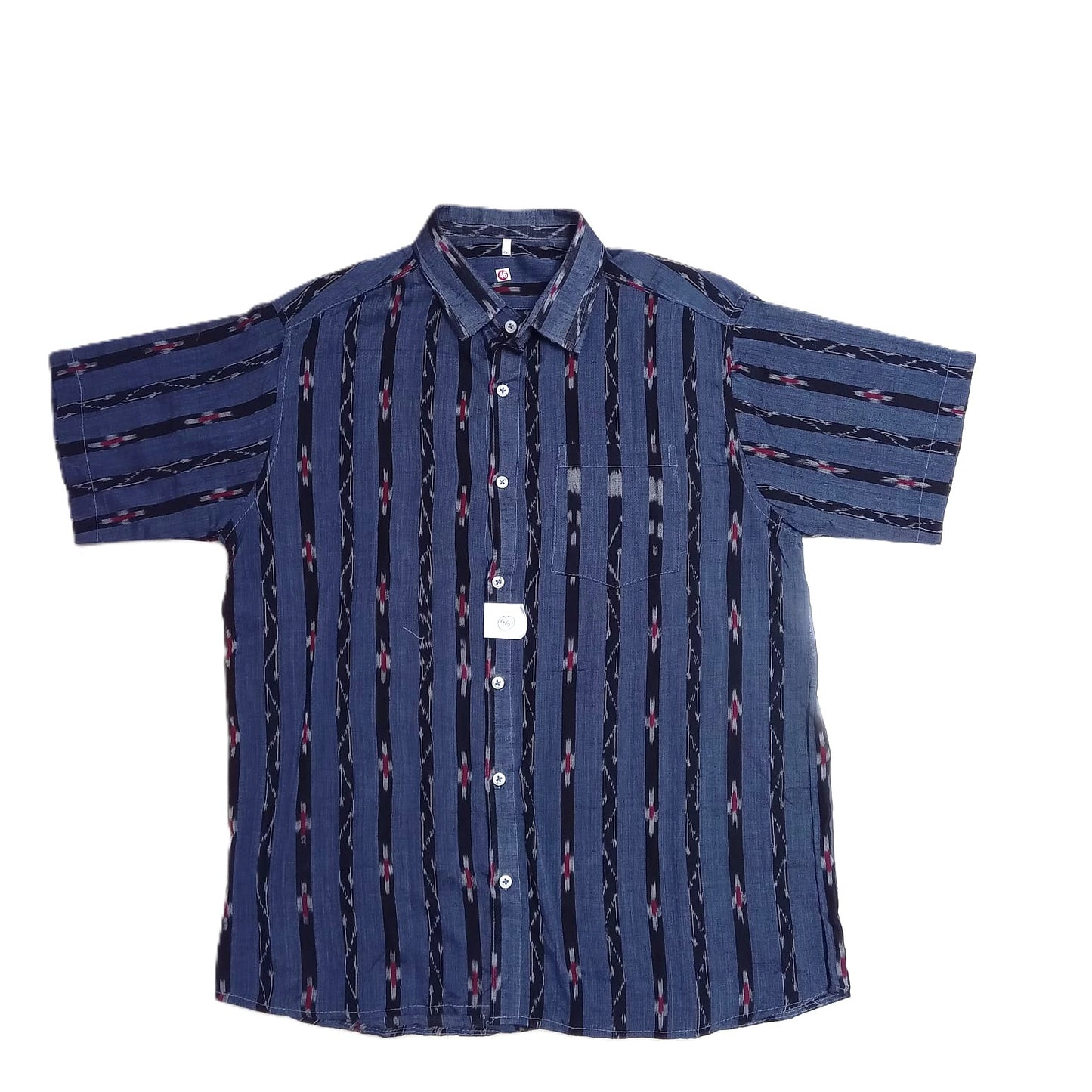 Odisha Handloom bandha design pure cotton maniabandha half shirt