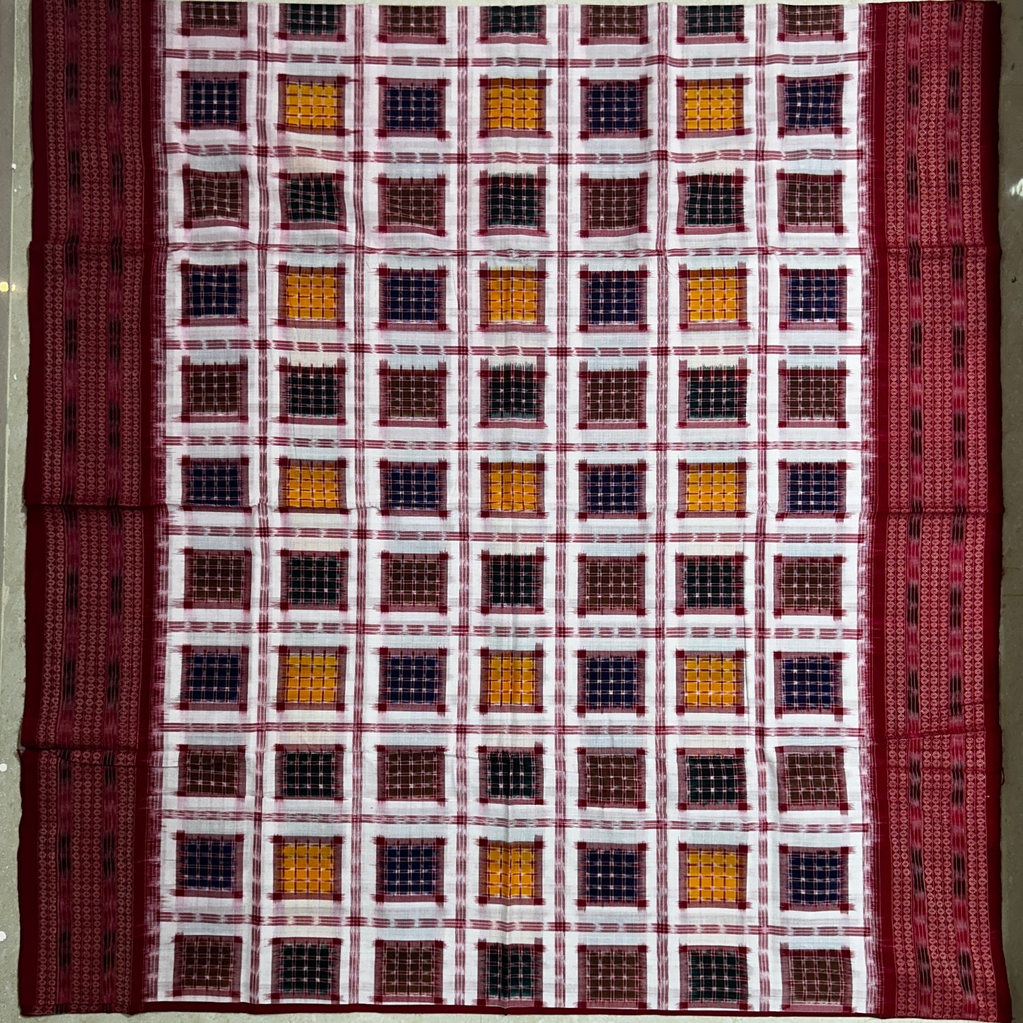 Odisha Sambalpuri Bargarh Handloom Pure Cotton Saree for mother