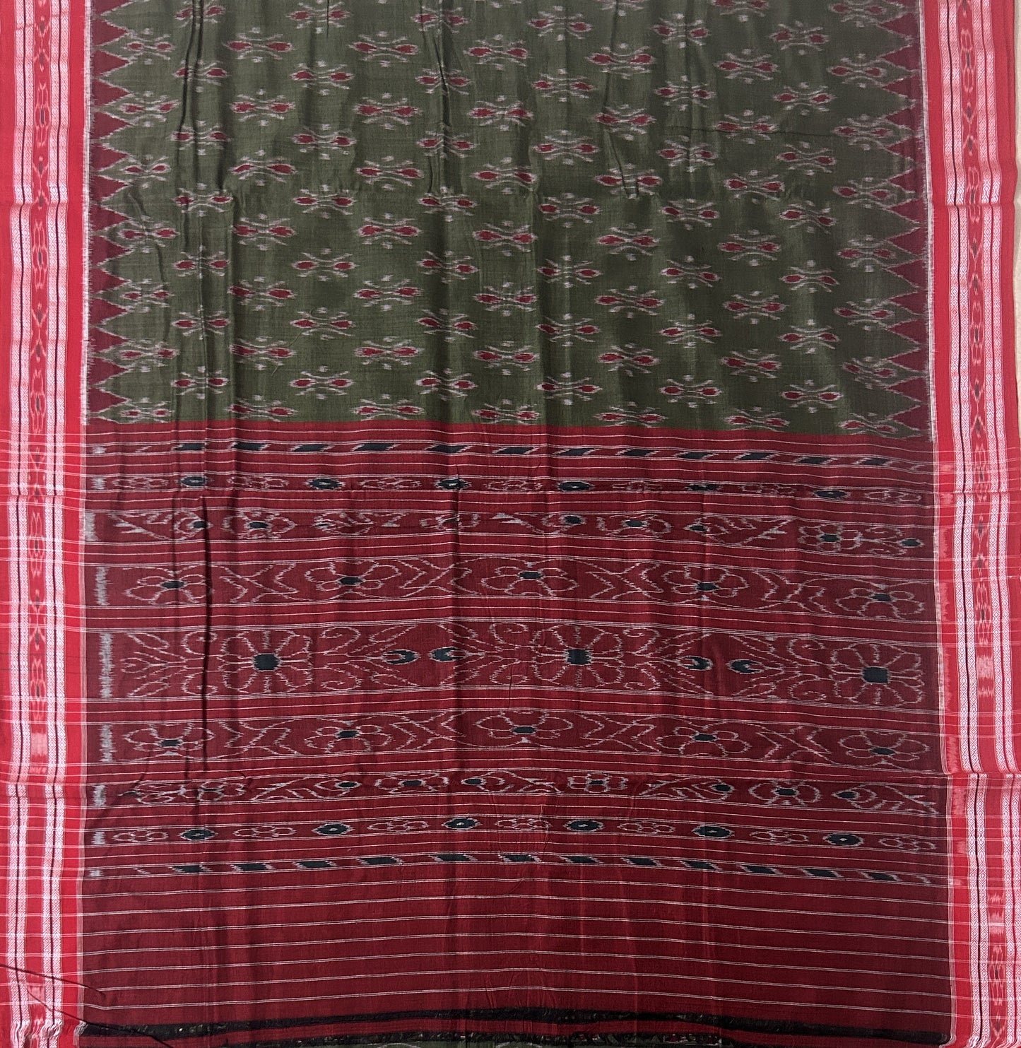 Odisha Handloom Nuapatna Cotton handwoven everyday wear saree