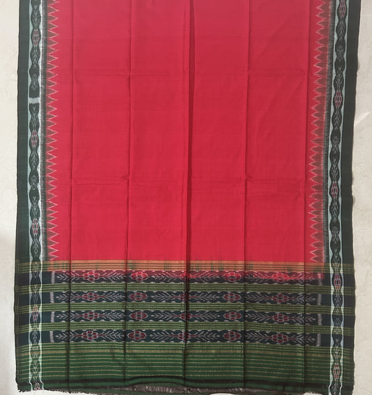 Odisha Handloom Nuapatna Ikat Cotton Dupatta - Traditional Cotton Weave