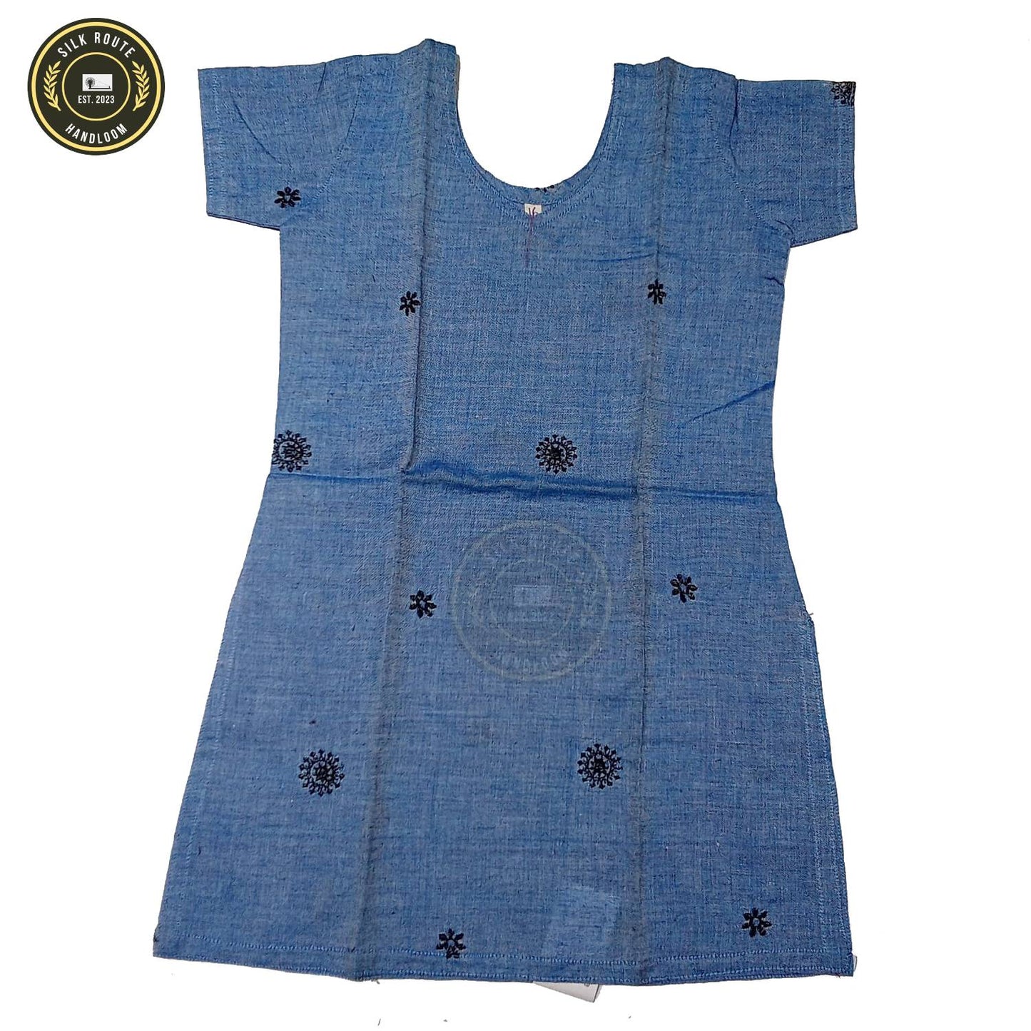 Buy Odisha handloom Pure cotton sambalpuri readymade frock for baby girl