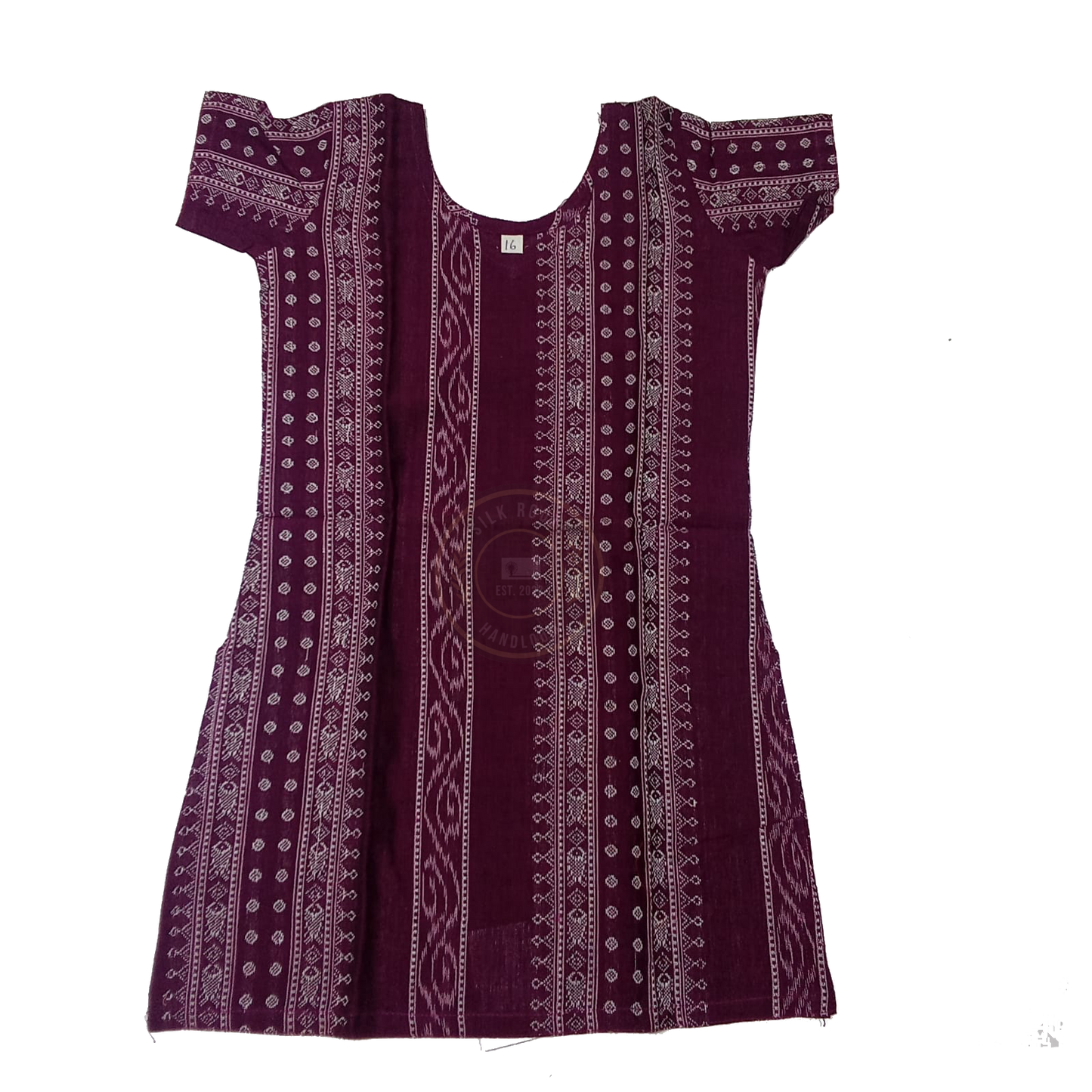 Odisha Ikat bandha cotton handloom sambalpuri readymade kurti for baby girl