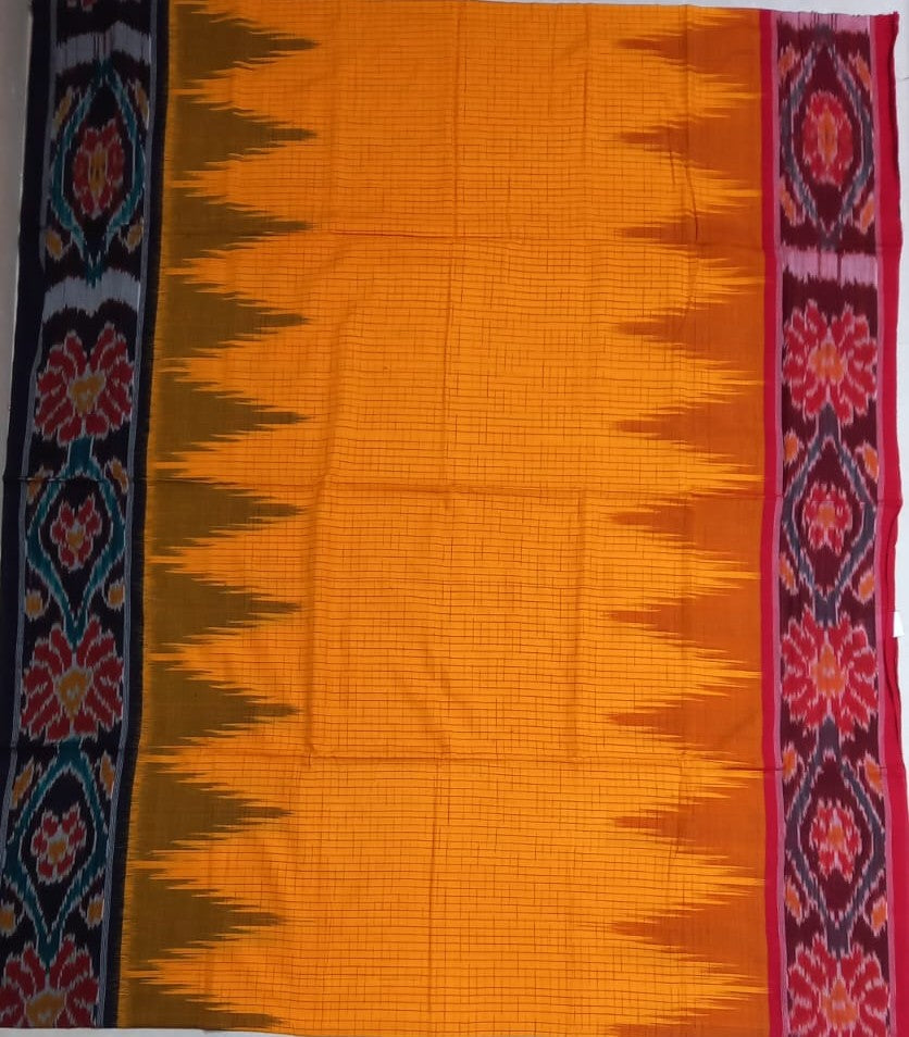 Odisha handloom Pure cotton nuapatna weave bandha dui pania saree for beautiful women