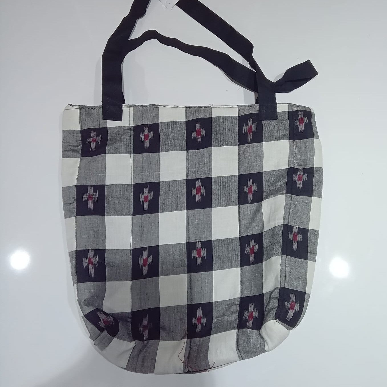 Odisha handloom pasapalli design large soulder bag for Office goer women