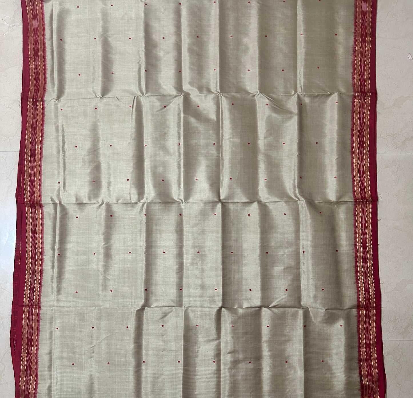 Buy multi color flower and jhoti designs pure odisha handloom silk saree for women
