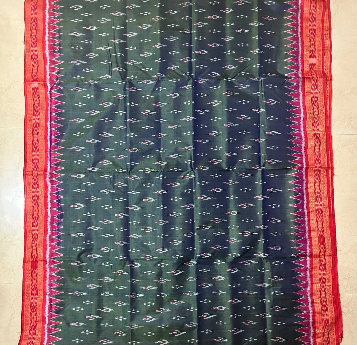 Odisha Handloom Ikat silk New Motif nuapatna saree for party wear