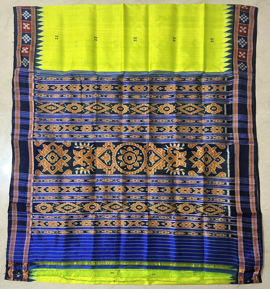 Odisha Zone Pure Silk Handloom Khandua Nuapatna Saree for Office