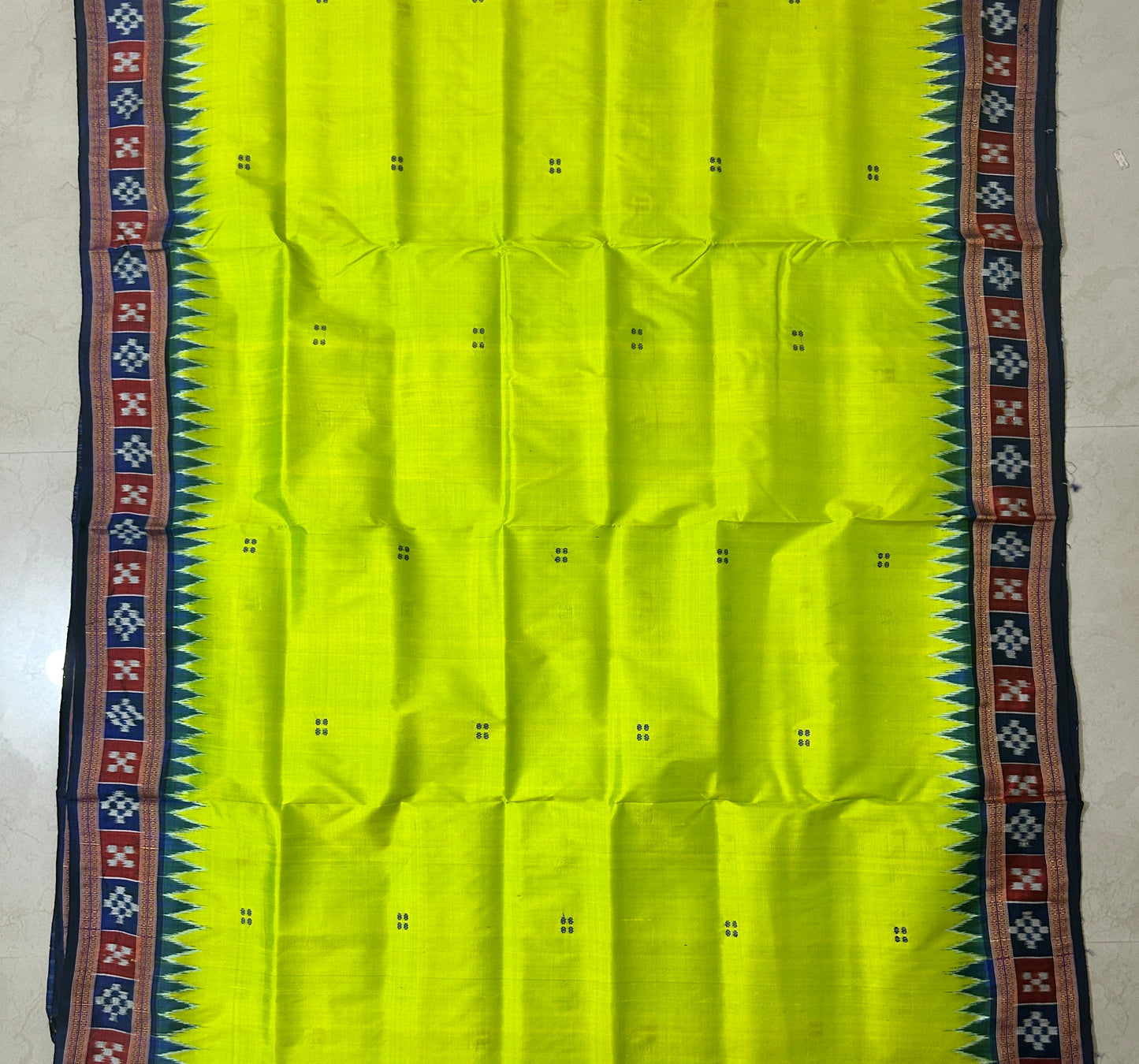 Odisha Zone Pure Silk Handloom Khandua Nuapatna Saree for Office