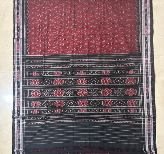 Buy Odisha handloom maniabandha pure ikat cotton sadhi | Shop Saree Online