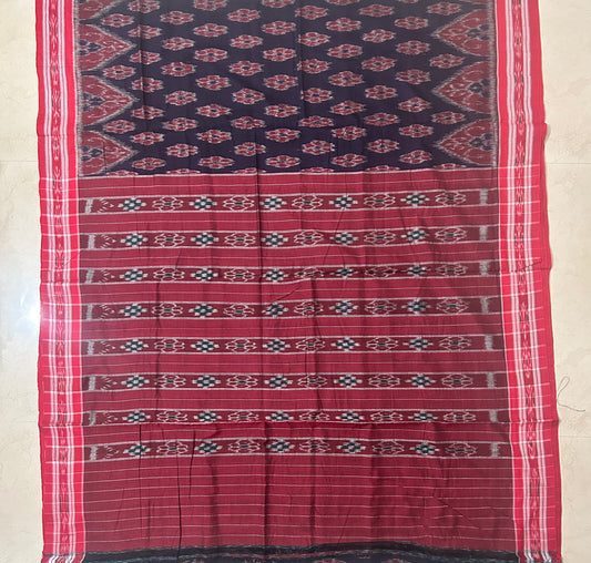 Odisha Handloom New Style traditional motifs nuapatna cotton saree