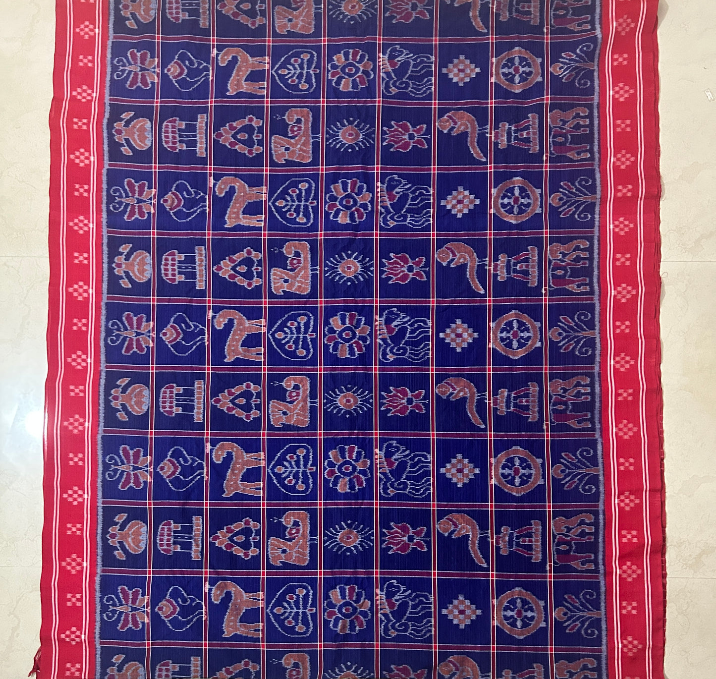 Odisha Maniabandha handloom Pure Cotton Saree with new unique design for Mother