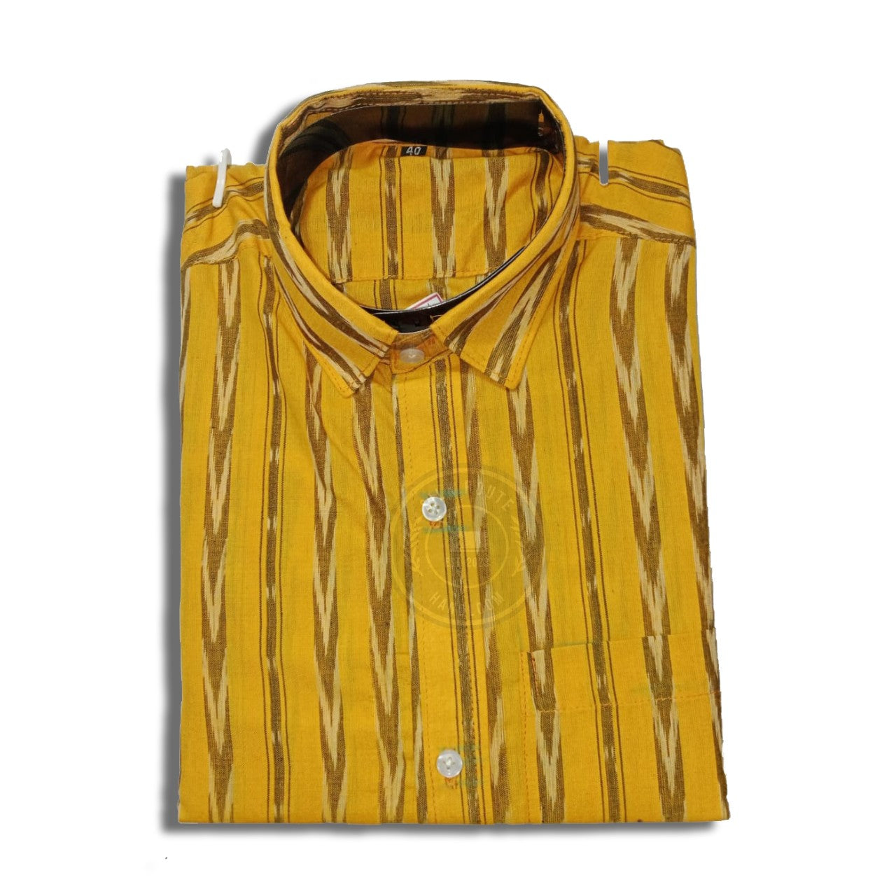 Odisha handloom Pure Cotton Men Sambalpuri Half Shirt for Functions