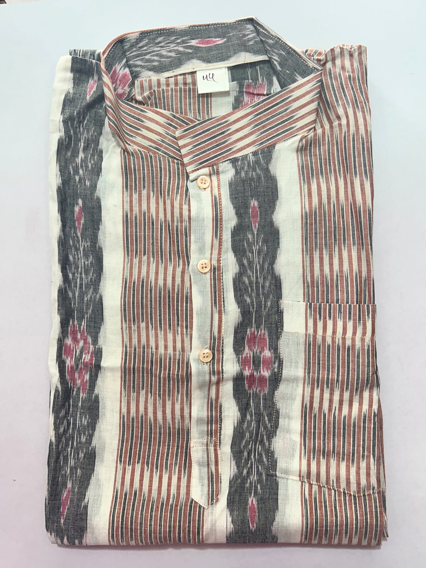 Nuapatna handloom Cotton Odisha Men's Kurta for Traditional Functions and Party
