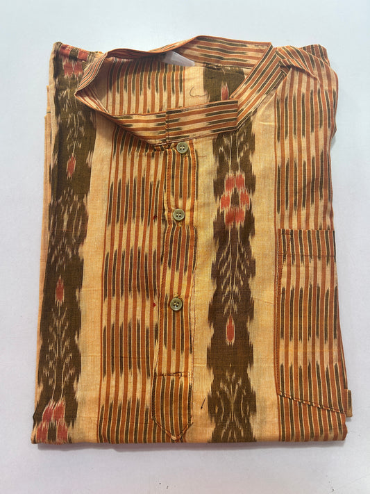 Odisha handloom Maniabandha Cotton Full legth Kurta for Men