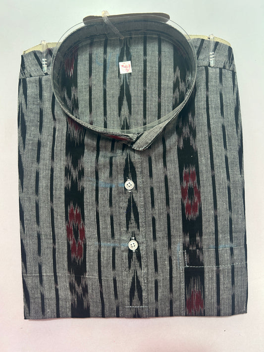 Odisha handloom Sambalpuri Pure Cotton Long Kurta for Men
