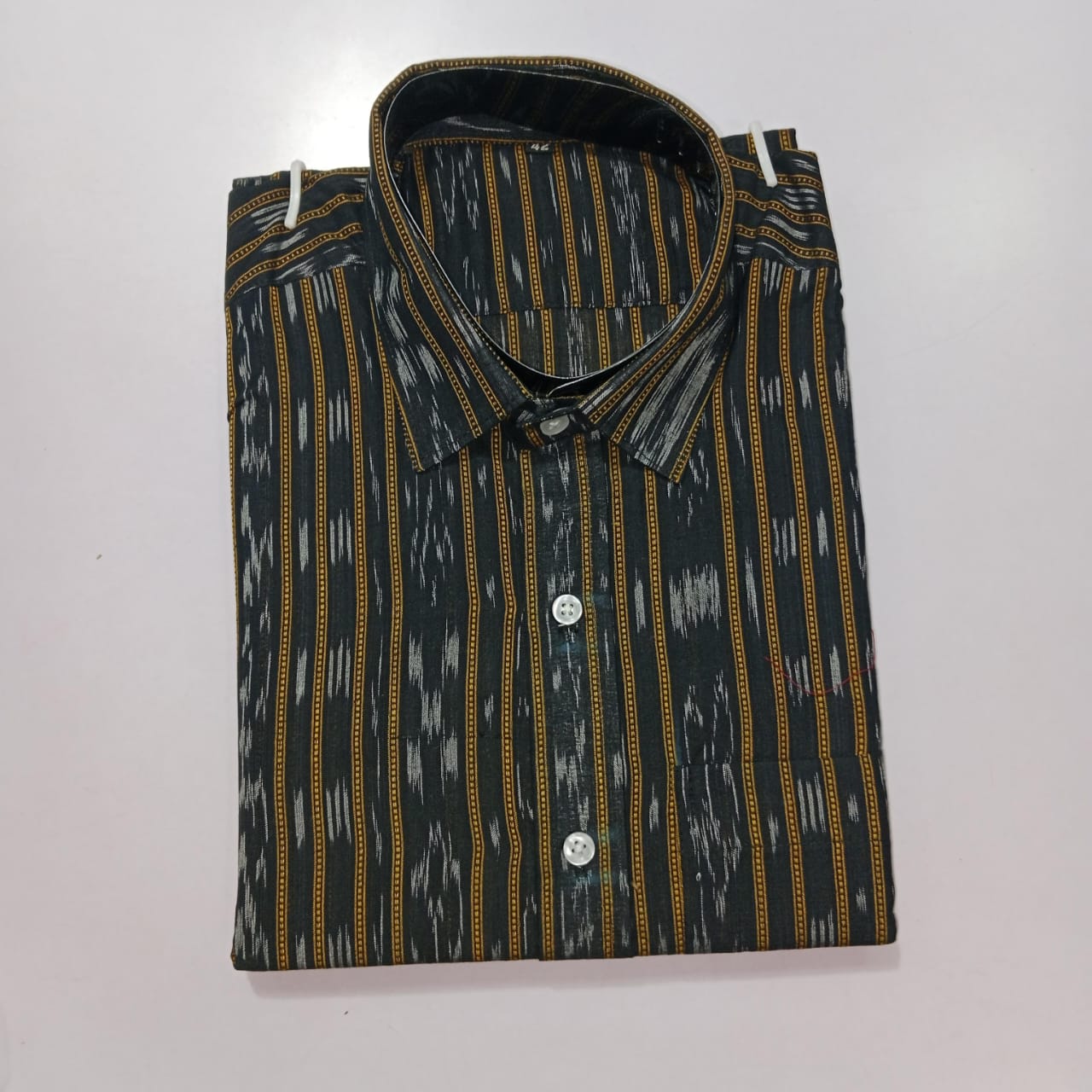 Odisha Handloom Cotton Pure design men's half shirt