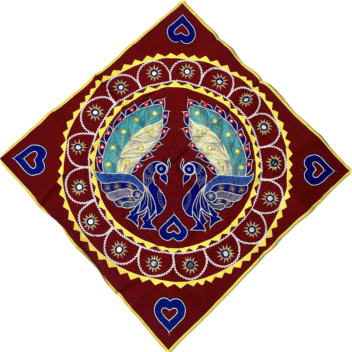 Odisha handicraft Pipili Chandua Applique Wall Decor for Home and Office