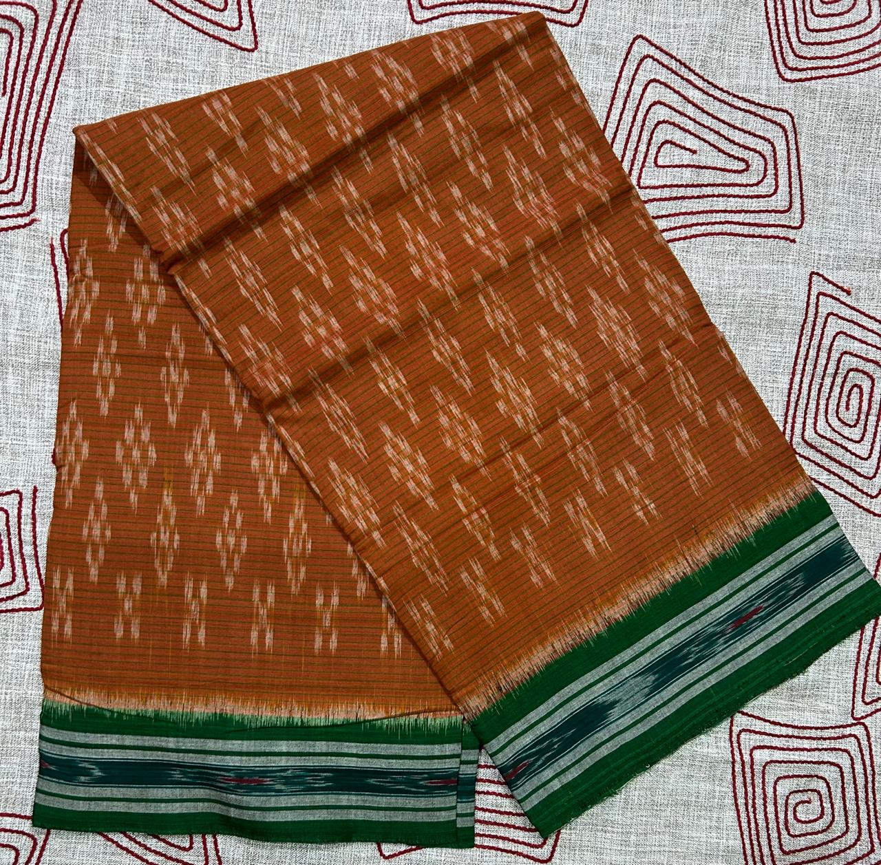 Odisha handloom maniabandha collection bandha cotton saree