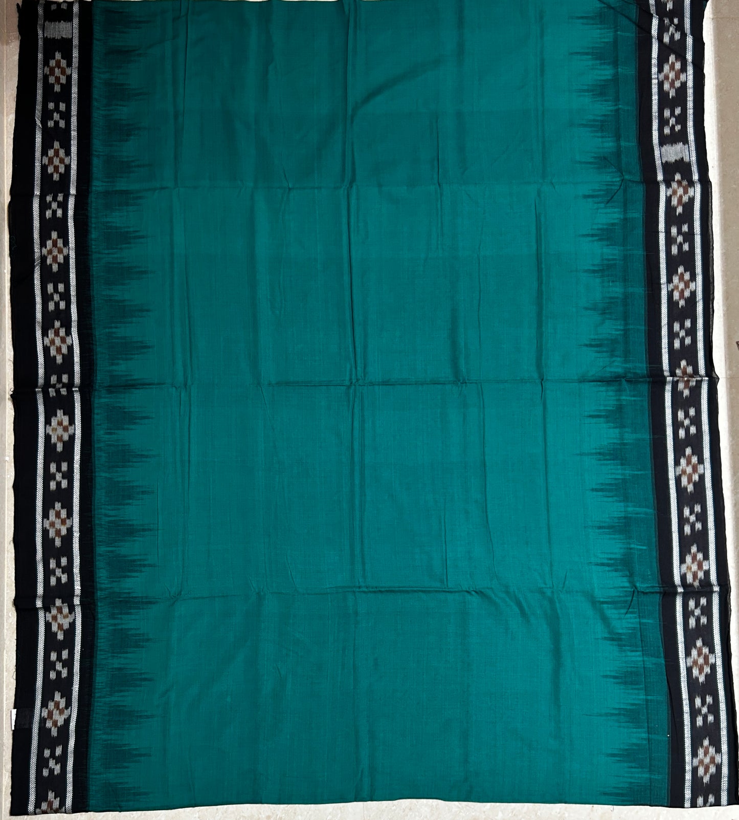 Odisha handwoven unique design bandha cotton handloom saree from nuapatna