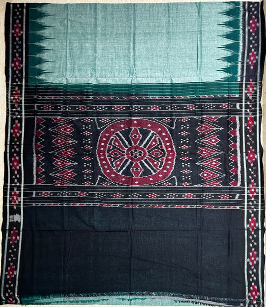 Buy Ikat cotton khandua Cotton Odisha handloom Saree from maniabandha | Shop Online
