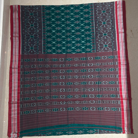 Special Design Odisha Handloom Maniabandha Cotton ikat Women's Saree