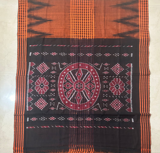 Odisha Handloom Kargil Cotton Saree From Nuapatna