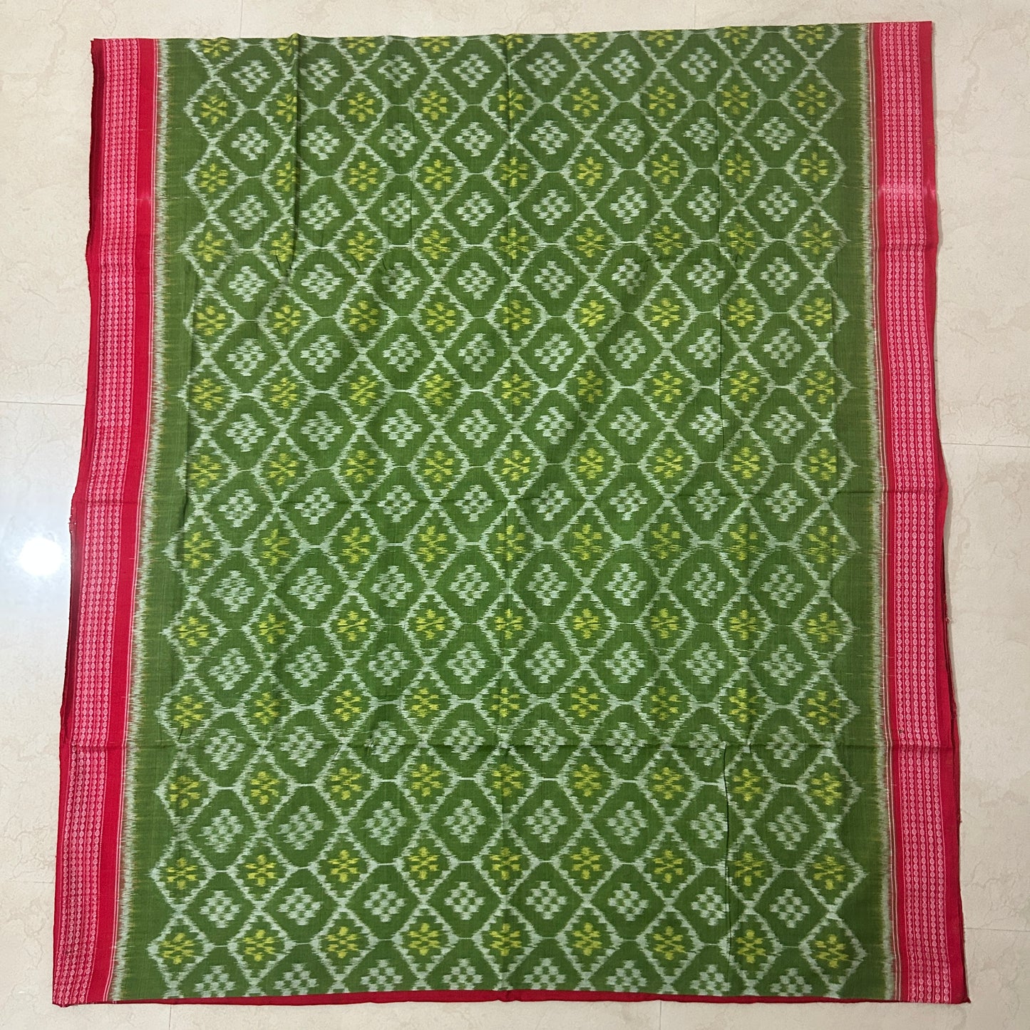 Buy Sambalpuri Ikat handloom Pure cotton multi color odisha bandha saree from Boudh