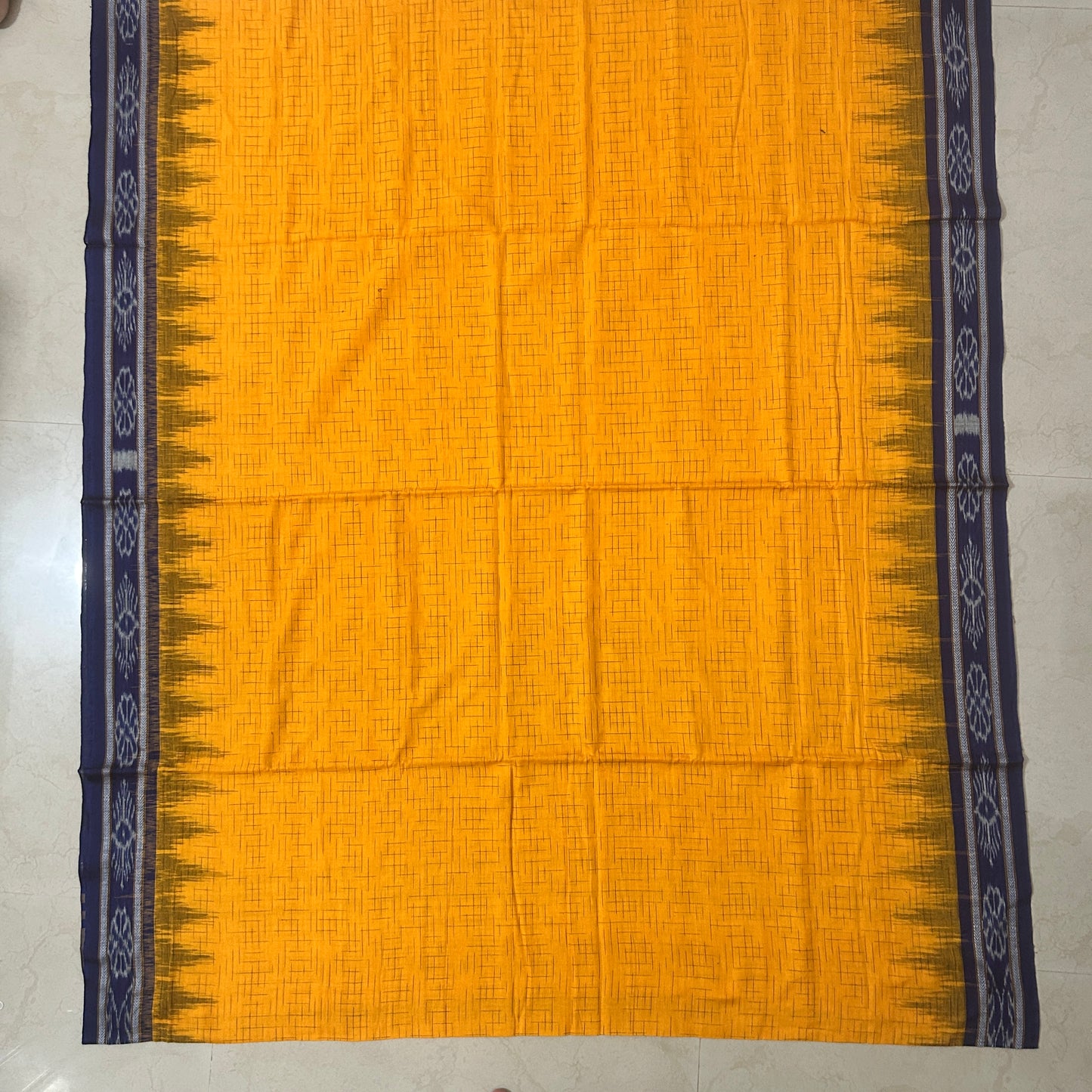 New Design Odisha handloom jharana cotton maniabandha saree for uniform