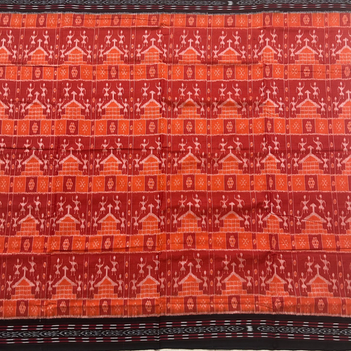 Buy Pure Authentic bandha handloom Odisha Sambalpuri Cotton Saree