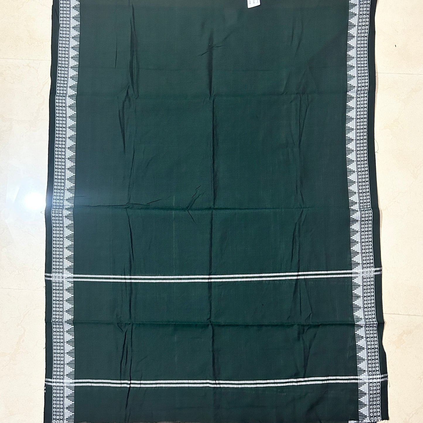 Buy Sambalpuri Pure Cotton Temple Design Single Color Dupatta for College Girls