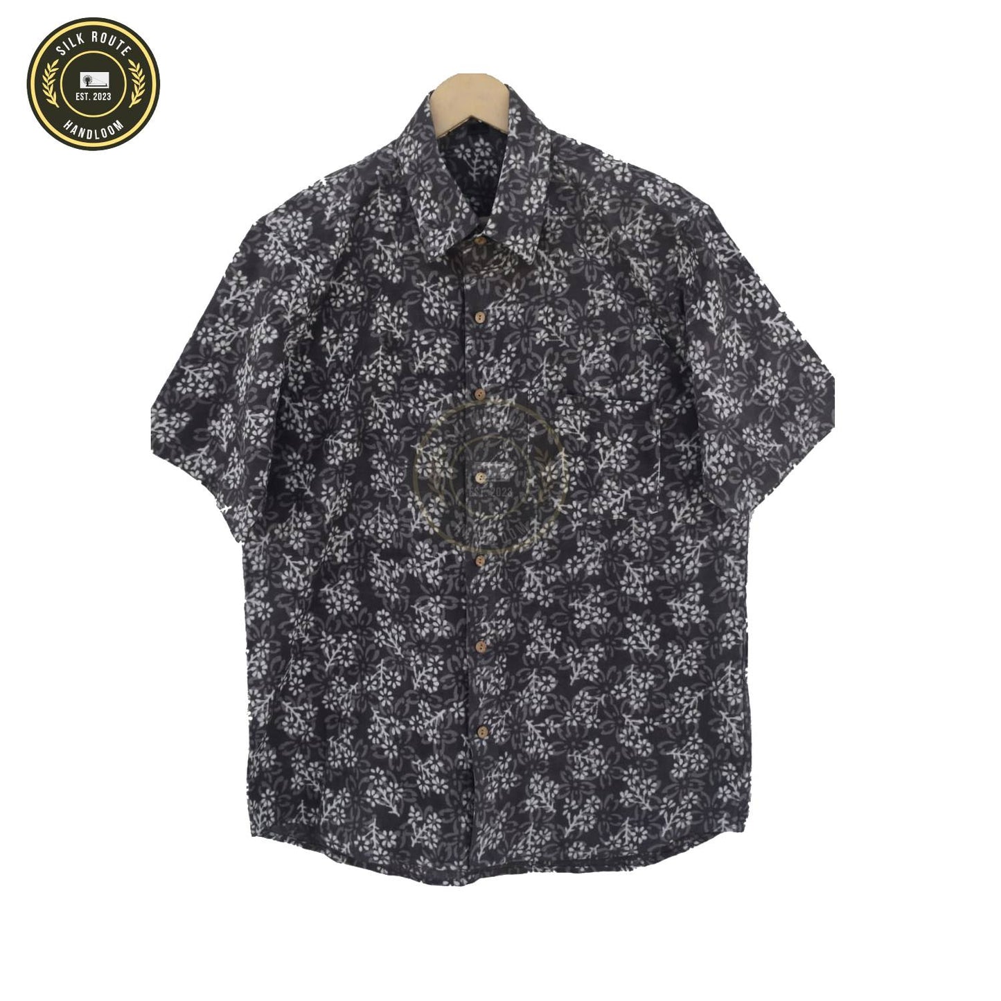 Buy Bagru Hand Block Printed Cotton Casual Shirt for Men