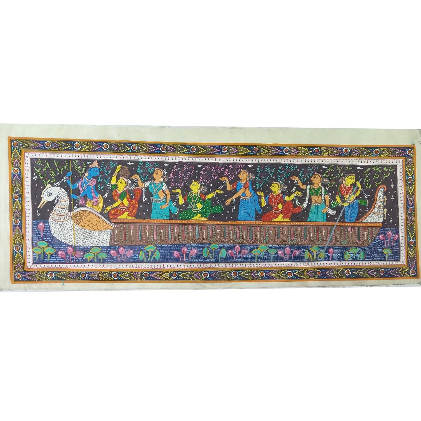 Odisha handicraft Raghurajpur tradtional Patachitra painting of Puri