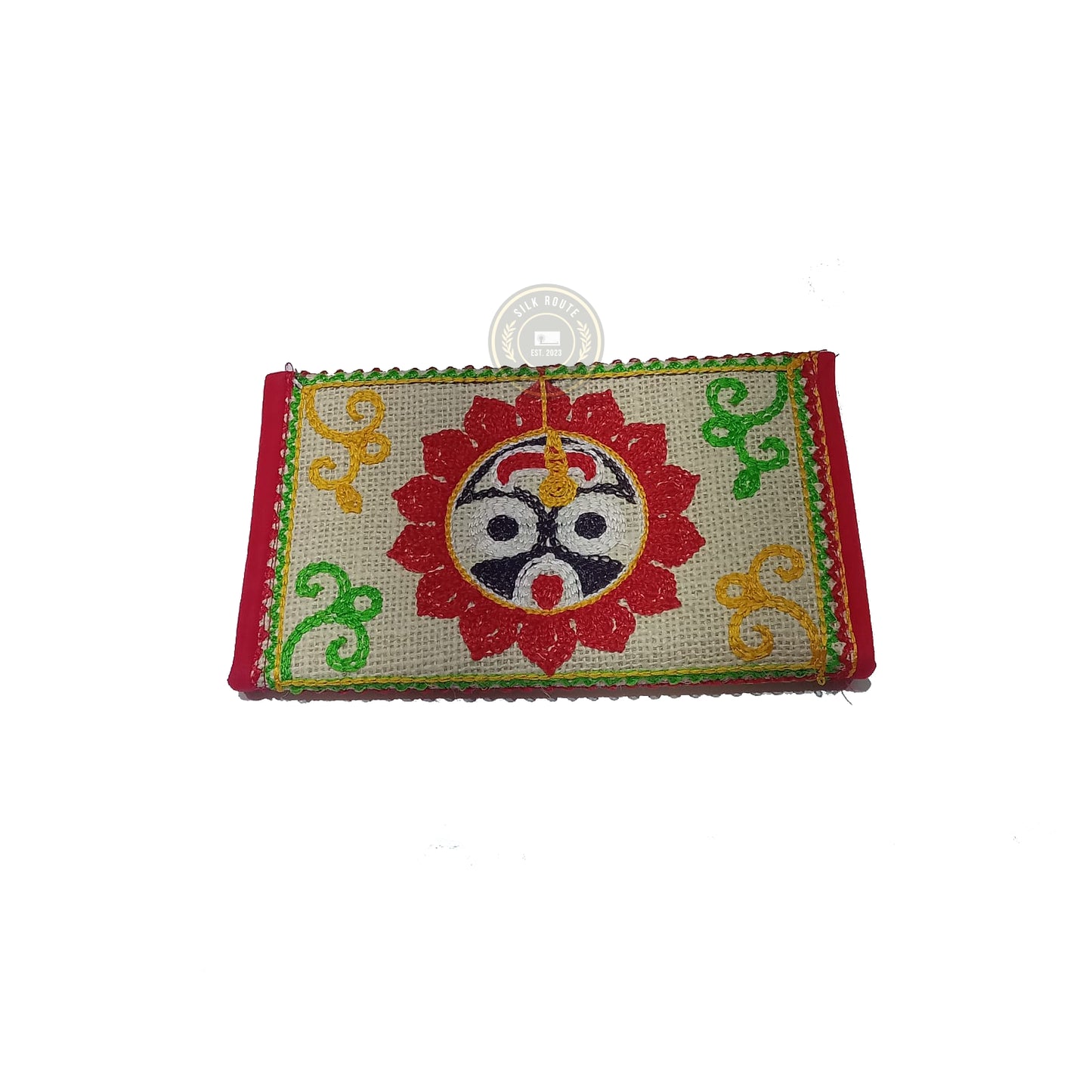 Handmade Cotton Purse with Shree Jagannath Traditional Print for Daily Use