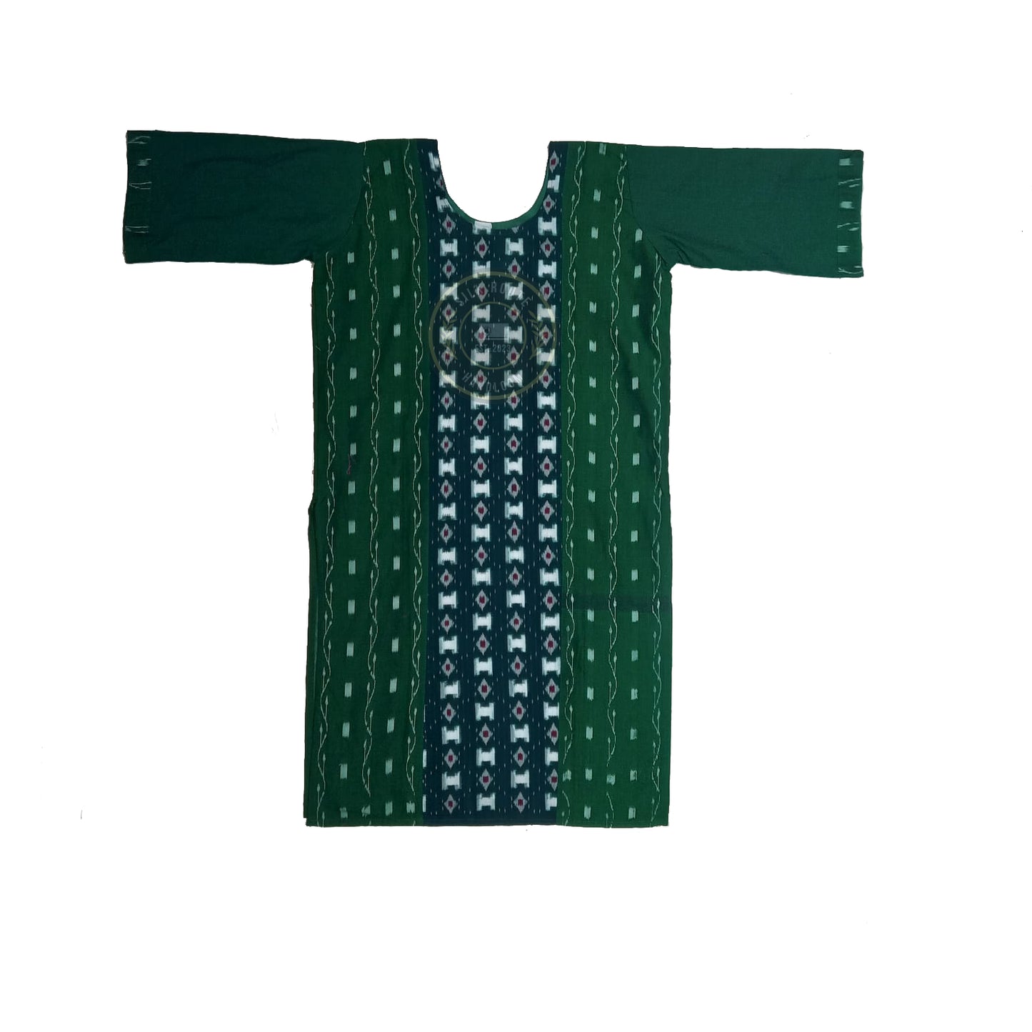 Classic Odisha Sambalpuri ikat cotton kurti handloom for women