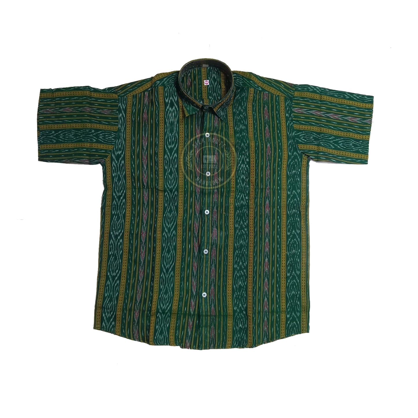 Men’s Odisha Sambalpuri cotton handloom half shirt at cheap price
