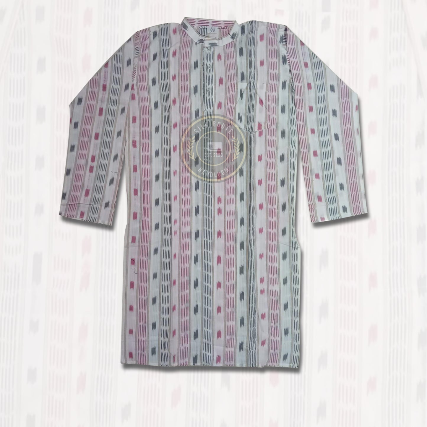 Odisha Sambalpuri handloom cotton kurta for men with modern look