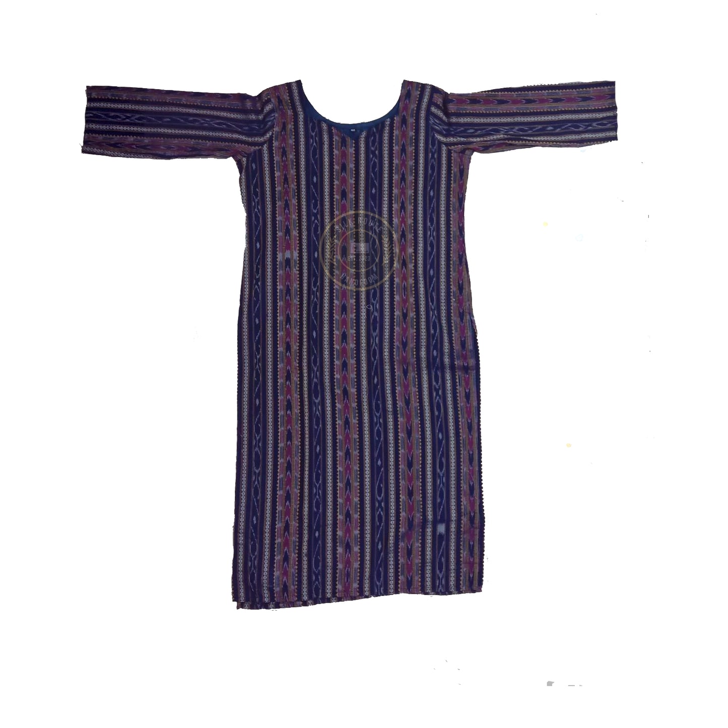 Elegant Odisha Sambalpuri ikat cotton handloom kurti for girl at best price