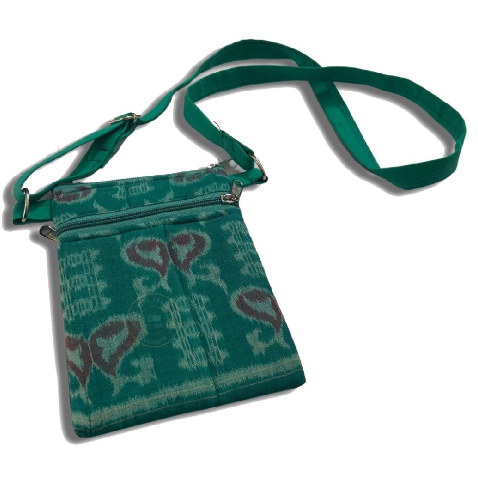 Order Unique sambalpuri fabric bag in odisha handloom style hand bag for girls